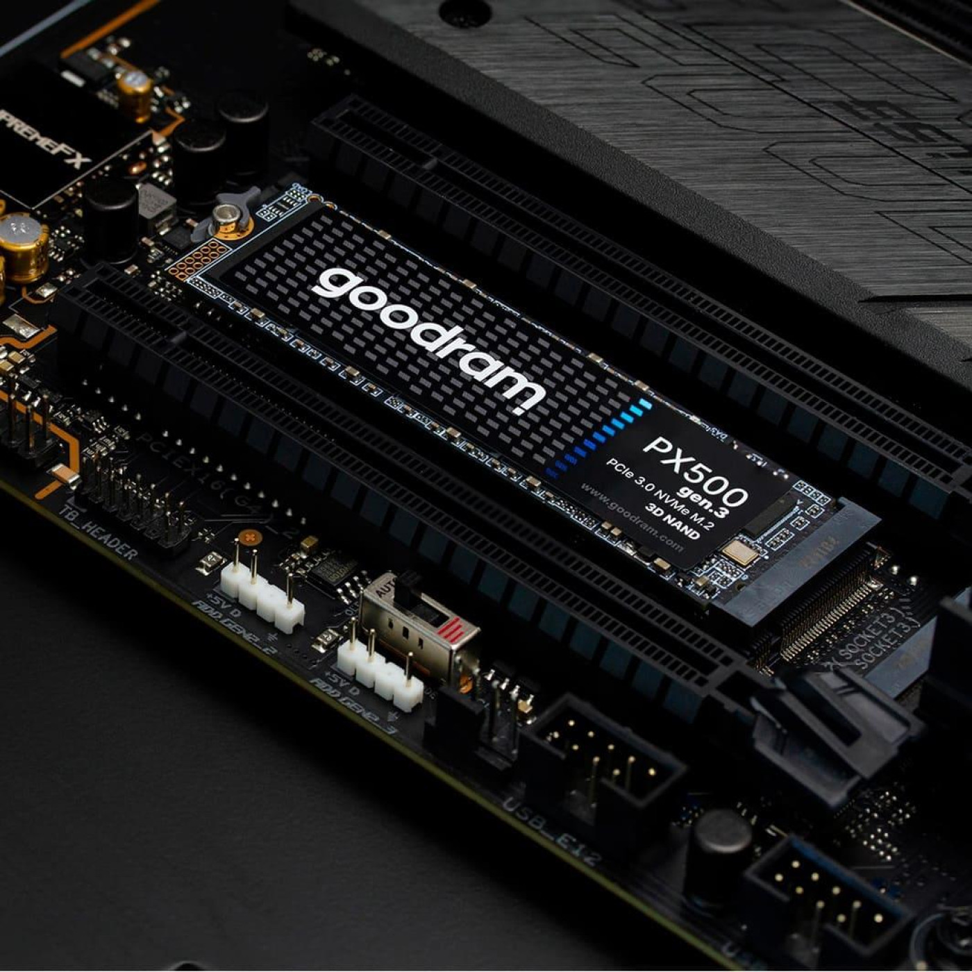 Накопичувач SSD GoodRam m.2 NVMe 512GB PX500 NVMe PCIe 3x4 480 500 (SSDPR-PX500-512-80-G3)