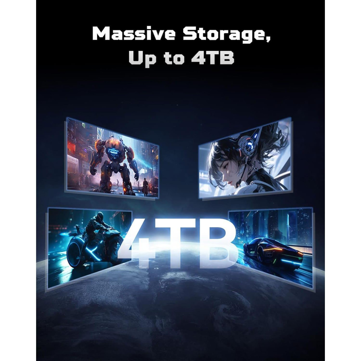 Накопитель SSD Acer Predator m.2 NVMe 4TB GM6 PCI Express 4.0 x4 (BL.9BWWR.135)