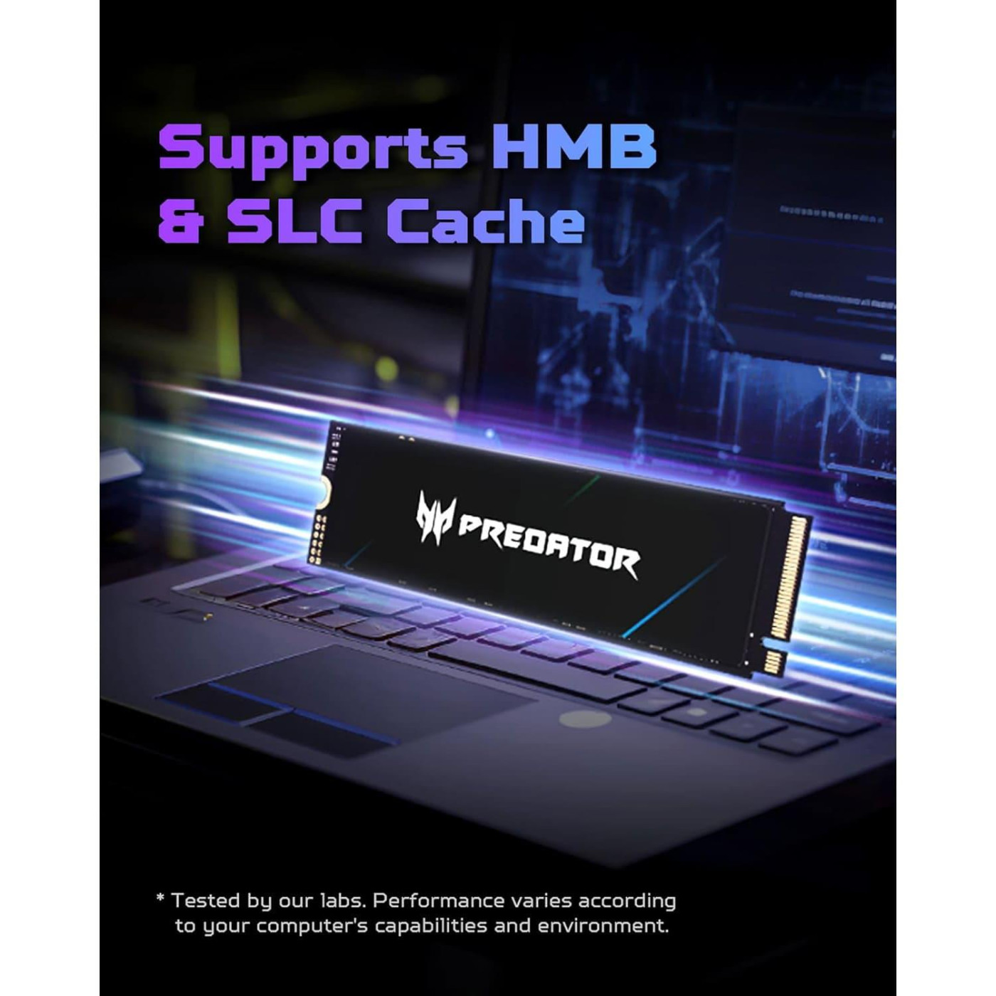 Накопитель SSD Acer Predator m.2 NVMe 4TB GM7 PCI Express 4.0 x4 (BL.9BWWR.120)