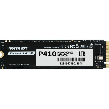 Накопичувач SSD Patriot m.2 NVMe 1Tb P410 PCIe 4.0x4 (P410P1TBM28H)