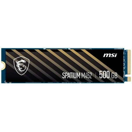 Накопичувач SSD MSI m.2 NVMe 500GB Spatium M452 PCIe 4.0 x4 3D NAND TLC (S78-440K210-P83)