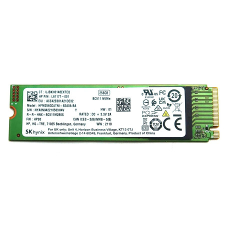Накопичувач SSD Hynix m.2 NVMe 256Gb SK BC511 250 240 (HFM256GDJTNI-82A0A BA) Б/в