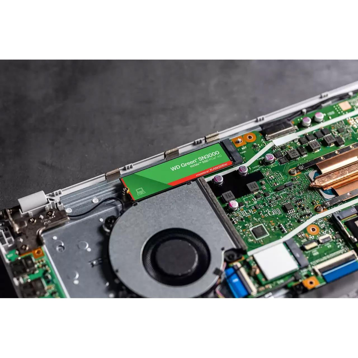 Накопичувач SSD Western Digital m.2 NVMe 500GB WD Green SN3000 (WDS500G4G0E-00CPS0)
