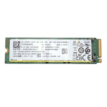 Накопичувач SSD Hynix m.2 NVMe 2Tb (HFS002TEM9X153N FA) Б/в