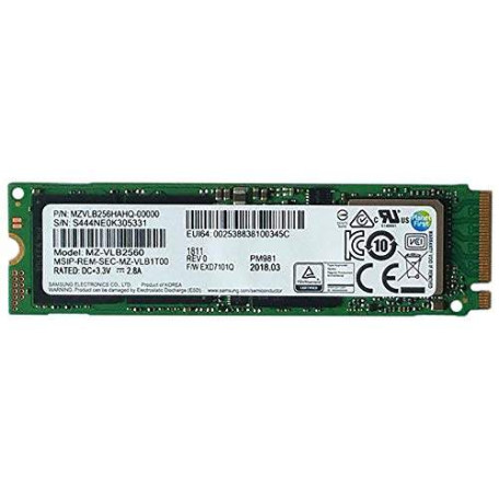Накопичувач SSD Samsung M.2 NVMe 256Gb 970 EVO OEM PM981 PCIe 3.0 (MZVLB256HAHQ) Б/в