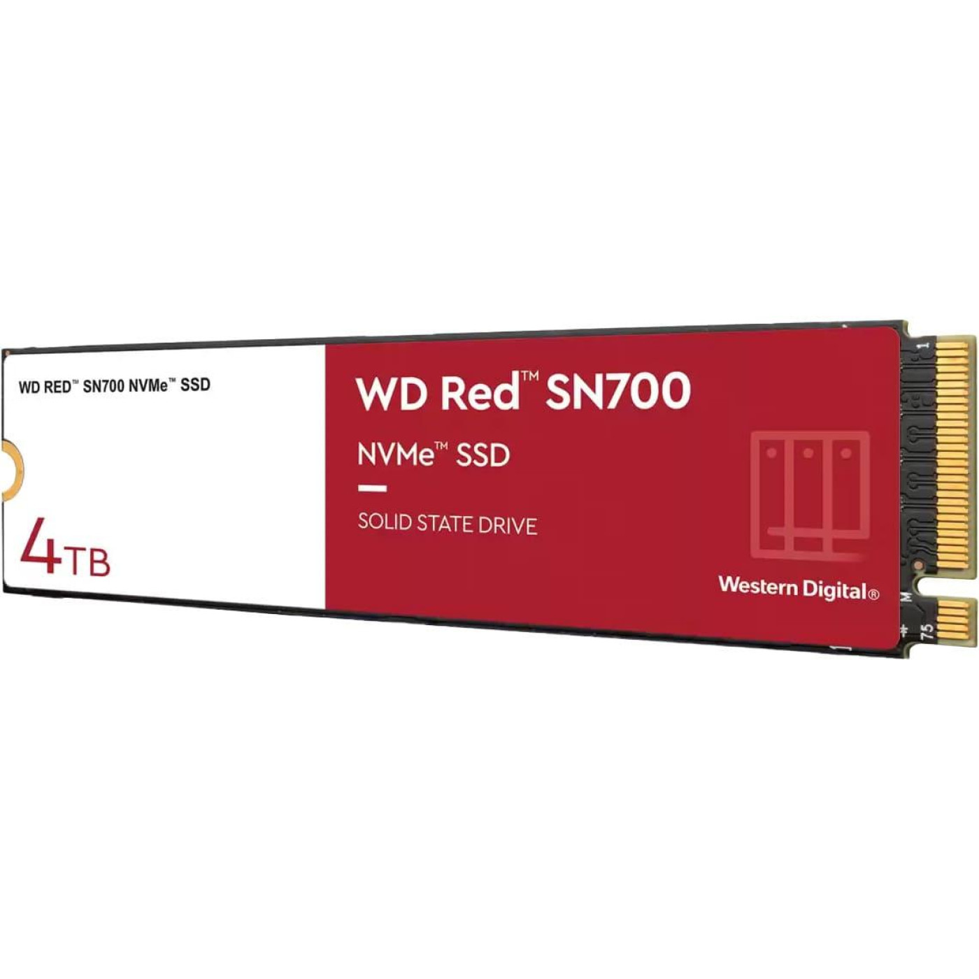 Накопичувач SSD Western Digital m.2 NVMe 4TB WD SN700 RED (WDS400T1R0C)