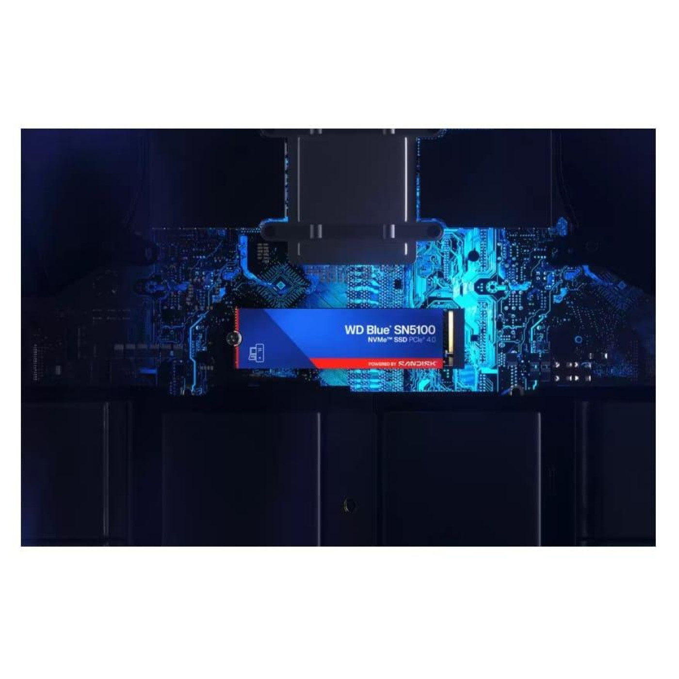 Накопичувач SSD Western Digital m.2 NVMe 1TB WD Blue SN5100 PCIe-E 4.0x4 (WDS100T5B0E-00CPE0)
