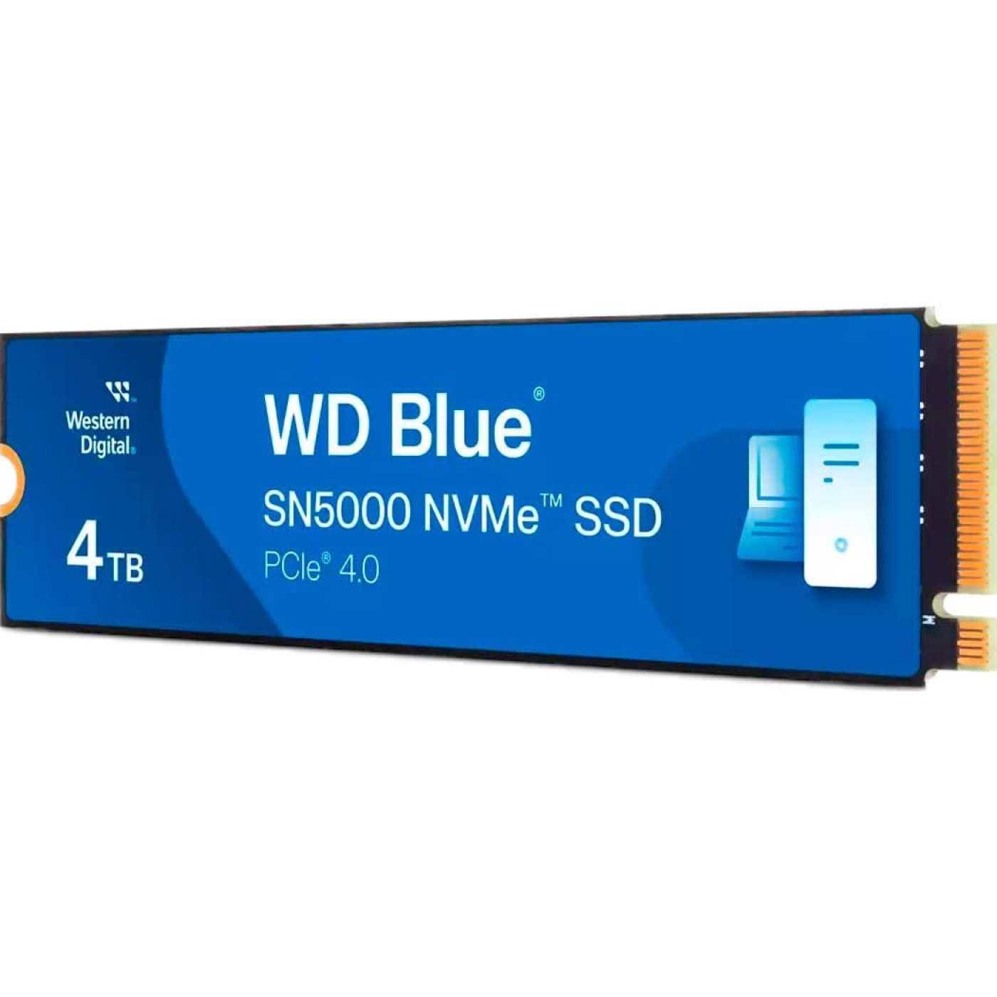 Накопичувач SSD Western Digital m.2 NVMe 4TB Blue SN5000 PCIe 4.0 (WDS400T4B0E)