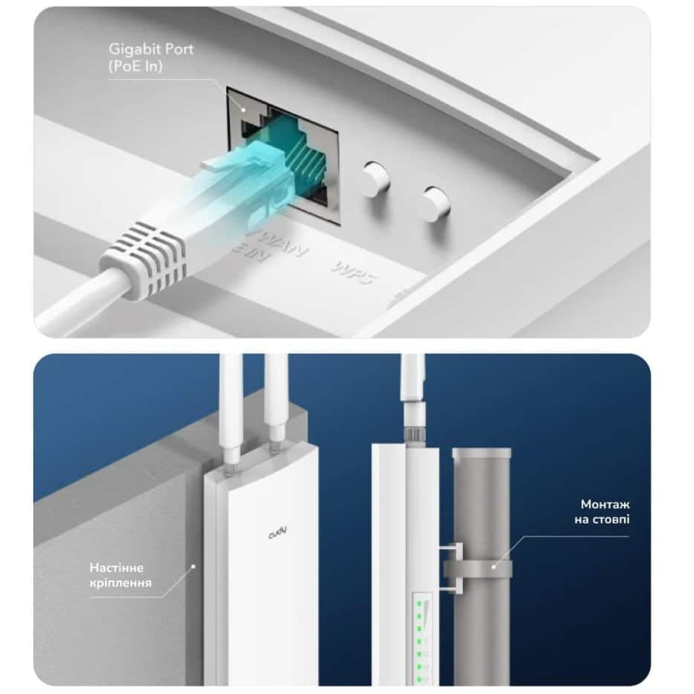 Точка доступа Cudy AP3000 WiFi6 2.5G (73-00527)