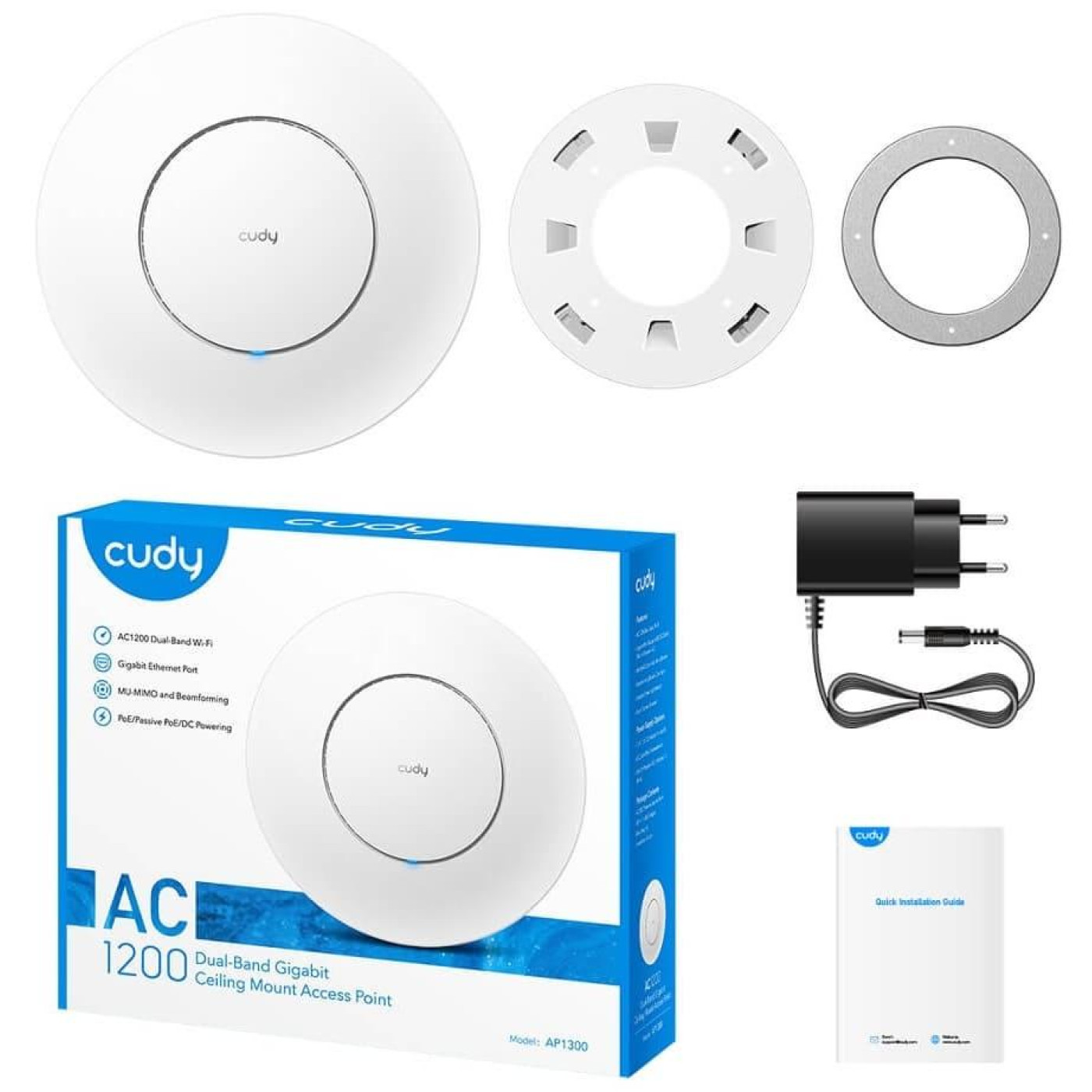 Точка доступа Cudy AP1300 WiFi5 (73-00520)