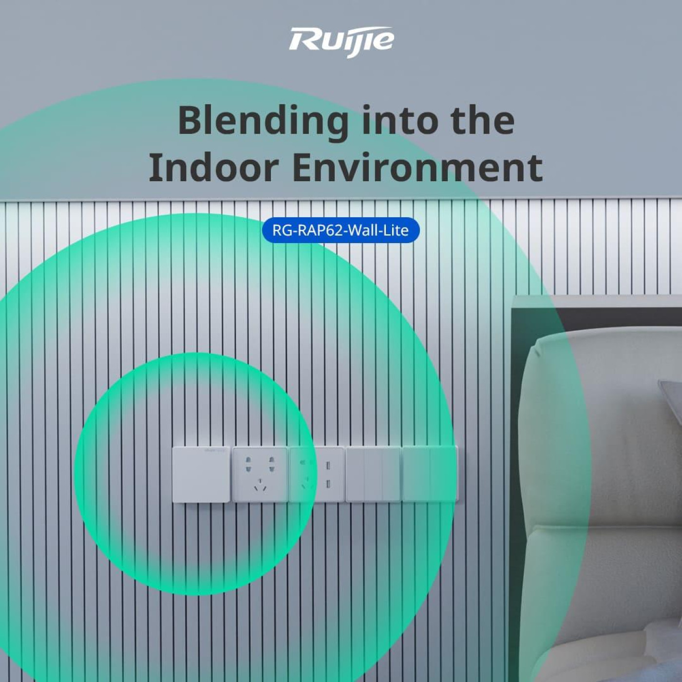 Точка доступу Ruijie Reyee RG-RAP62-Wall-Lite