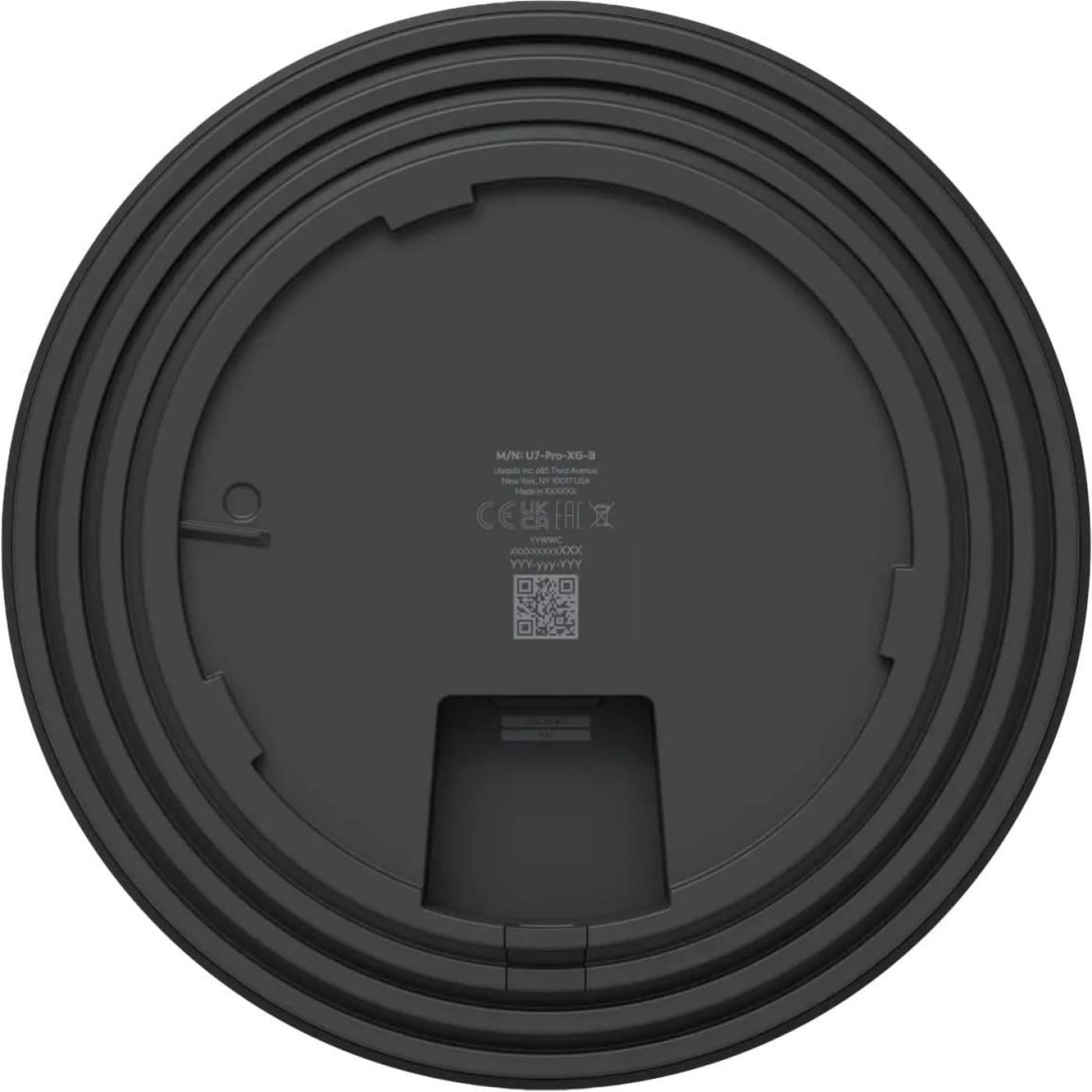 Точка доступа Ubiquiti UniFi U7 Pro XG Black (U7-PRO-XG-B)