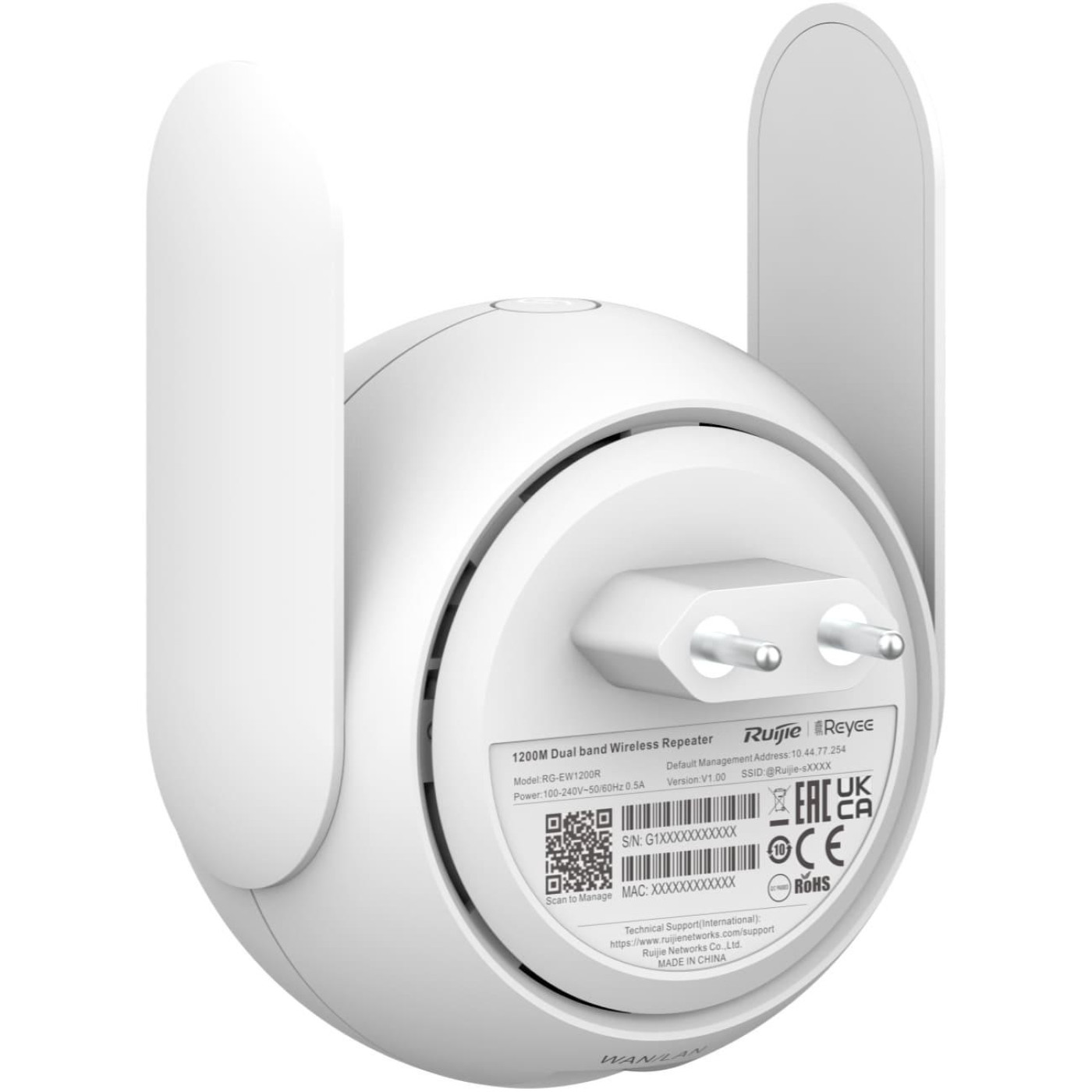 Точка доступа Ruijie RG-EW1200R (RG-EW1200R)