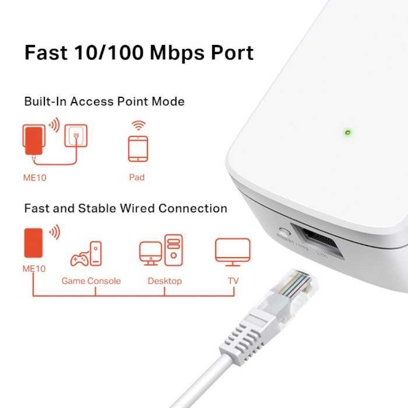 Точка доступу Mercusys ME10 (ME10)