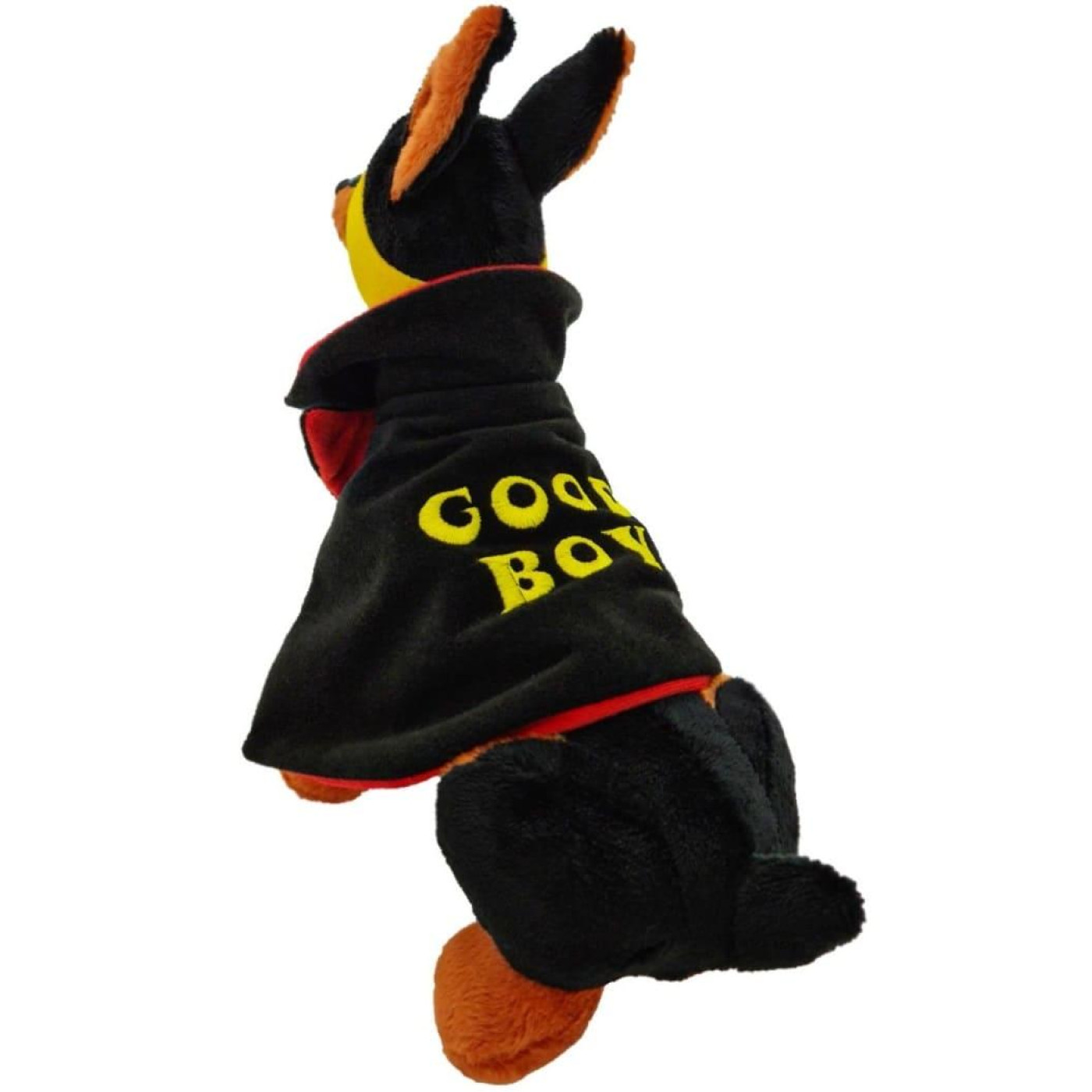 Іграшка плюшева WP MERCHANDISE Plush toy  (Доберман супергерой Хороший хлопчик) 24 см