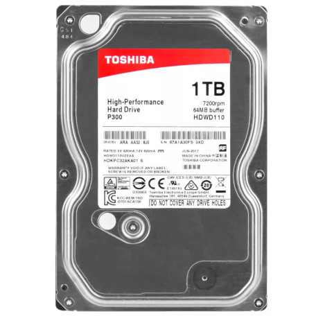 Жорсткий диск Toshiba 3.5 1Tb P300 (HDKPC32AKA01 S) Б/в