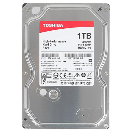 Жорсткий диск Toshiba 3.5 1Tb P300 (HDWD110UZSVA) Б/в