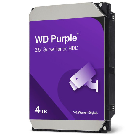 Жесткий диск Western Digital HDD 3.5 4TB Purple CMR 256MB SATA 6Gbps (WD44PURZ)