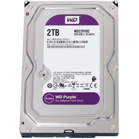 Жорсткий диск Western Digital 3.5 Western Digita Purple 2Tb (WD22PURZ)