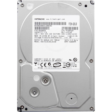 Жорсткий диск Hitachi 3.5 (HGST) 1Tb (HDE721010SLA330) Б/в