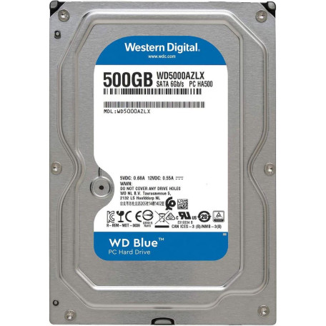 Жорсткий диск Western Digital 3.5 Blue 500Gb (WD5000AZLX)