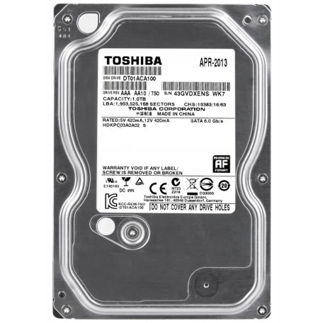 Жесткий диск Toshiba 3.5