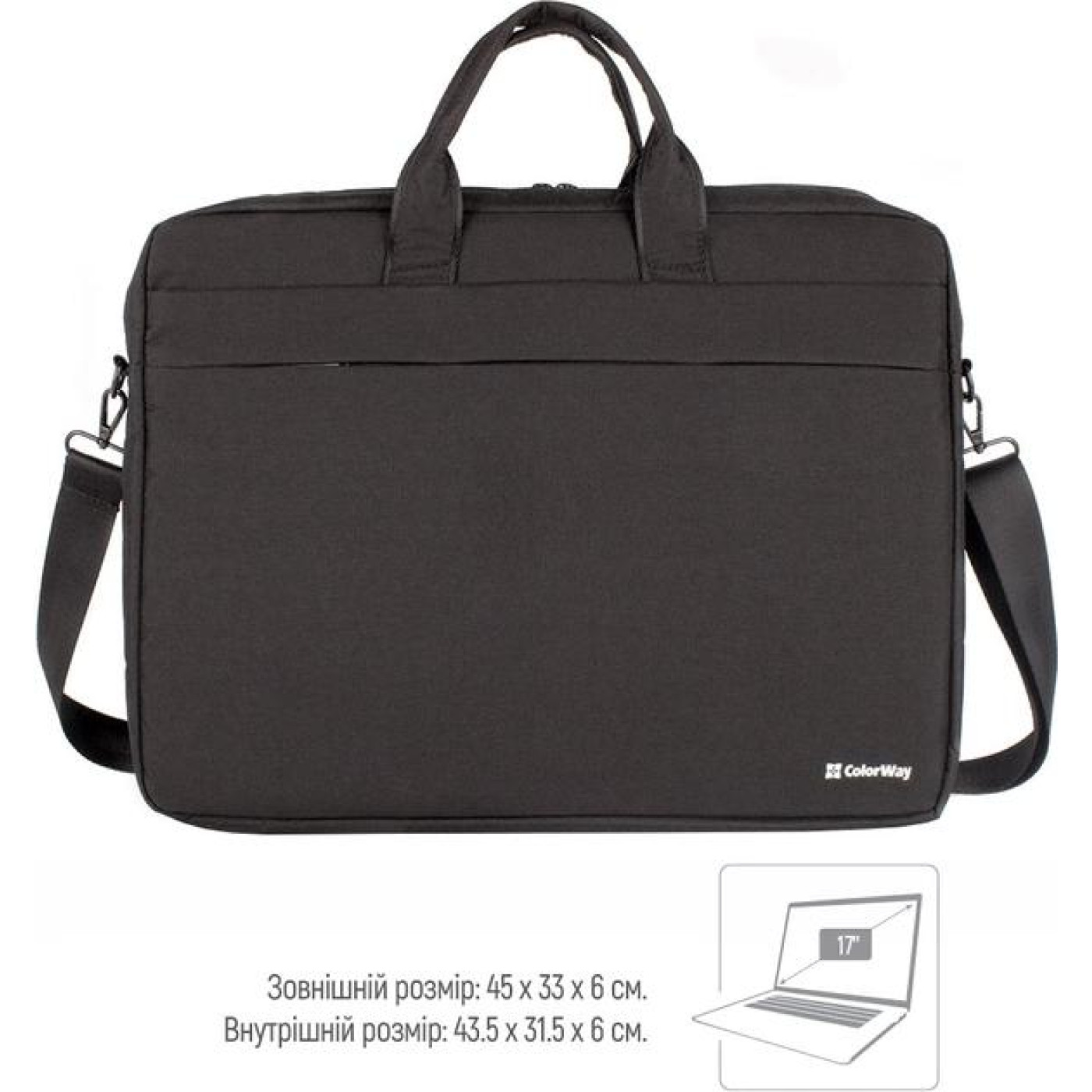 Сумка для ноутбука ColorWay 17.3