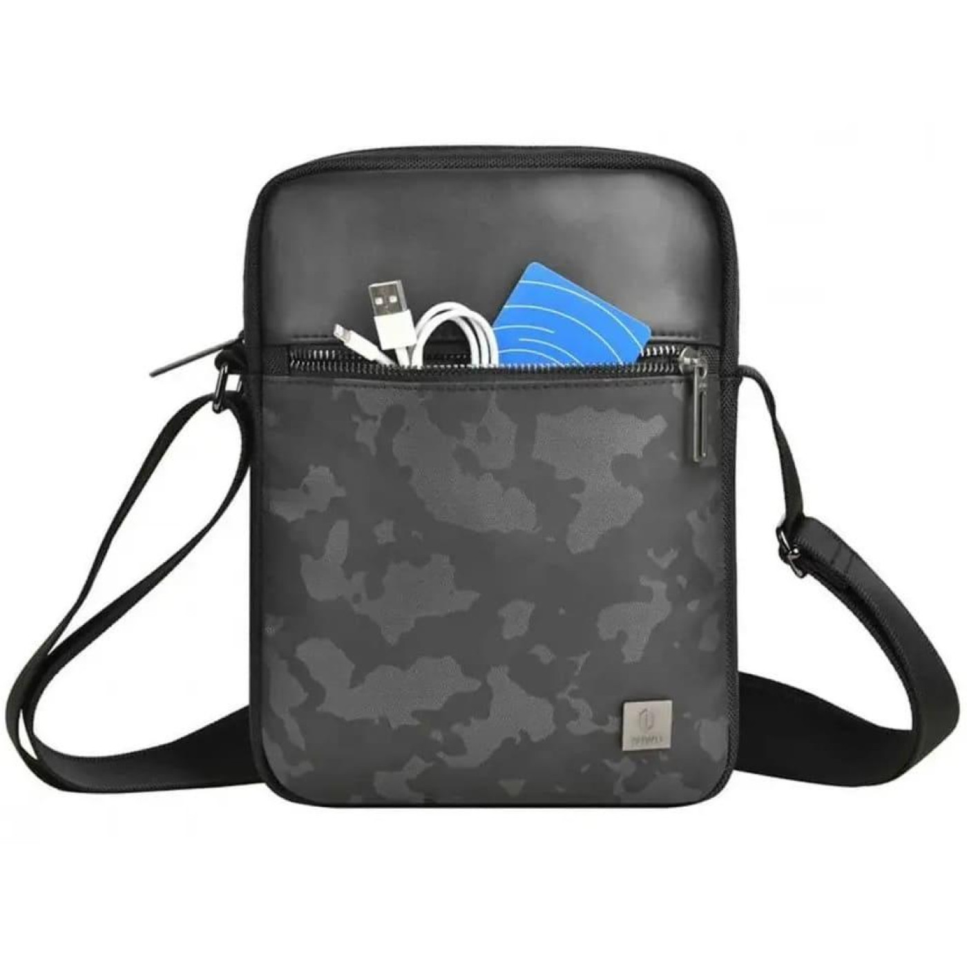 Сумка для ноутбука WIWU Salem Crossbody Bag black (46023)