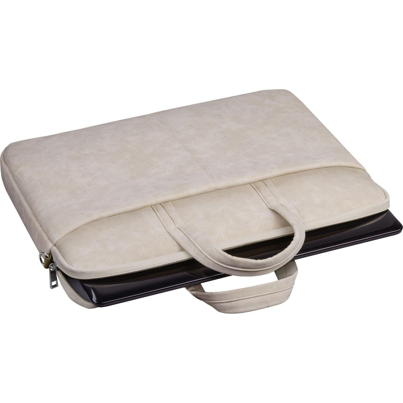 Сумка для ноутбука Defender 15.6ъ Solid, Beige, экокожа, 410х310х40 мм (26126) (26126_DEFENDER)