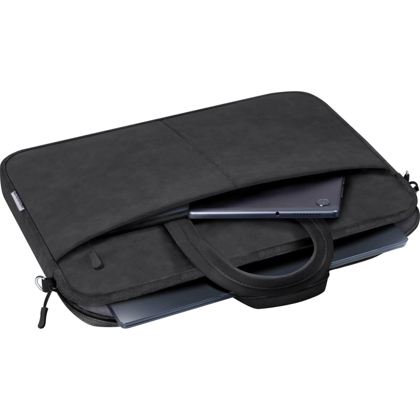 Сумка для ноутбука Defender 15.6' Solid, Black, екокожа, 410х310х40 мм (26091) (26091_DEFENDER)