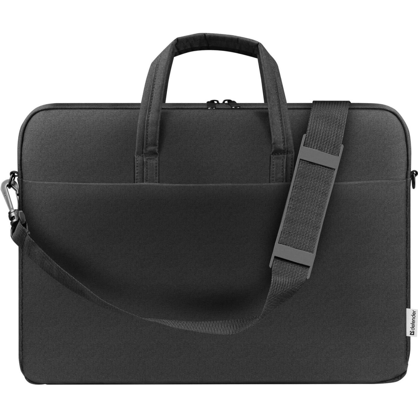 Сумка для ноутбука Defender 15.6'' Forti з кишенею, чорна (26150)