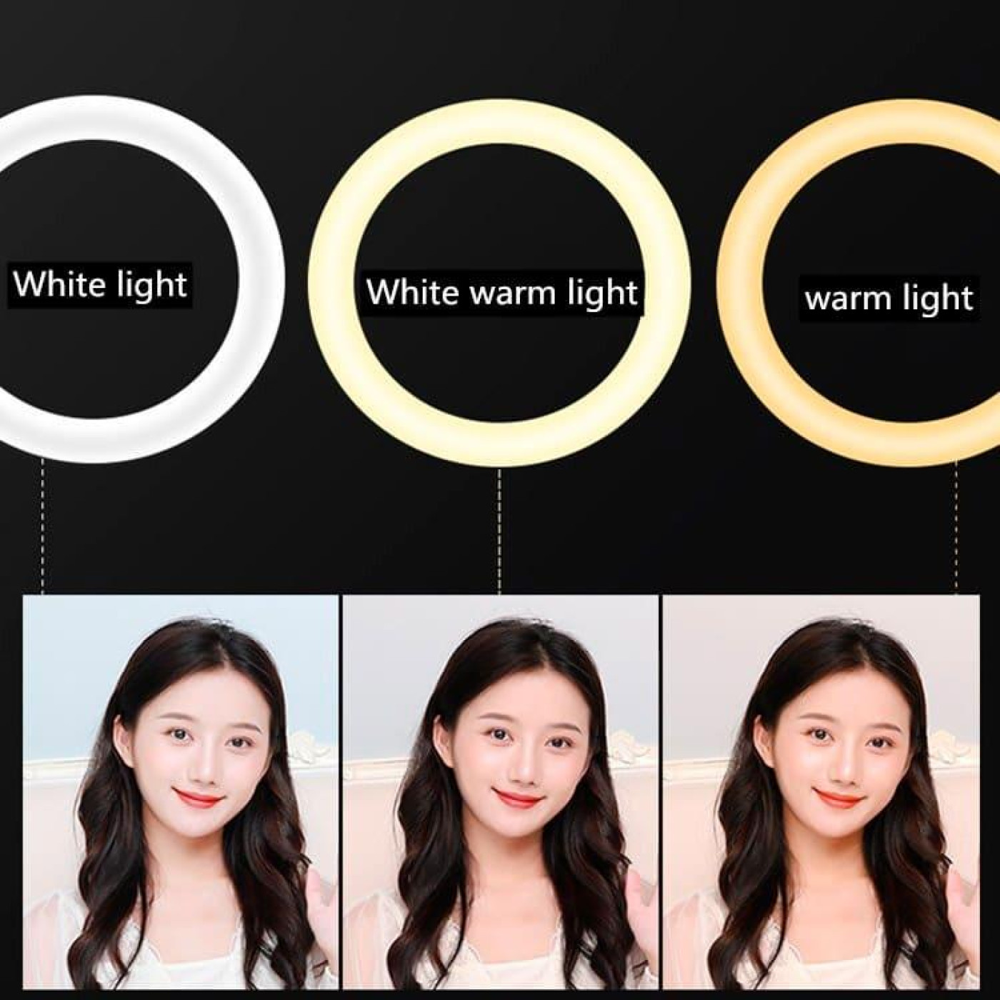 Кильцева LED лампа HQ HQ18N 18