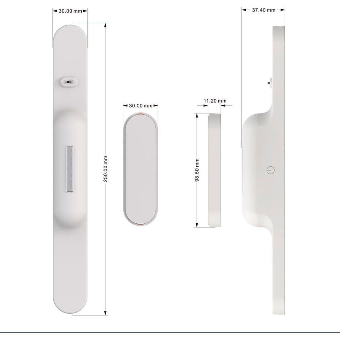 Настольная лампа ColorWay Magnetic Multi-Functional, 3W, battery 1800 mAh (CW-DL11MMB-W)