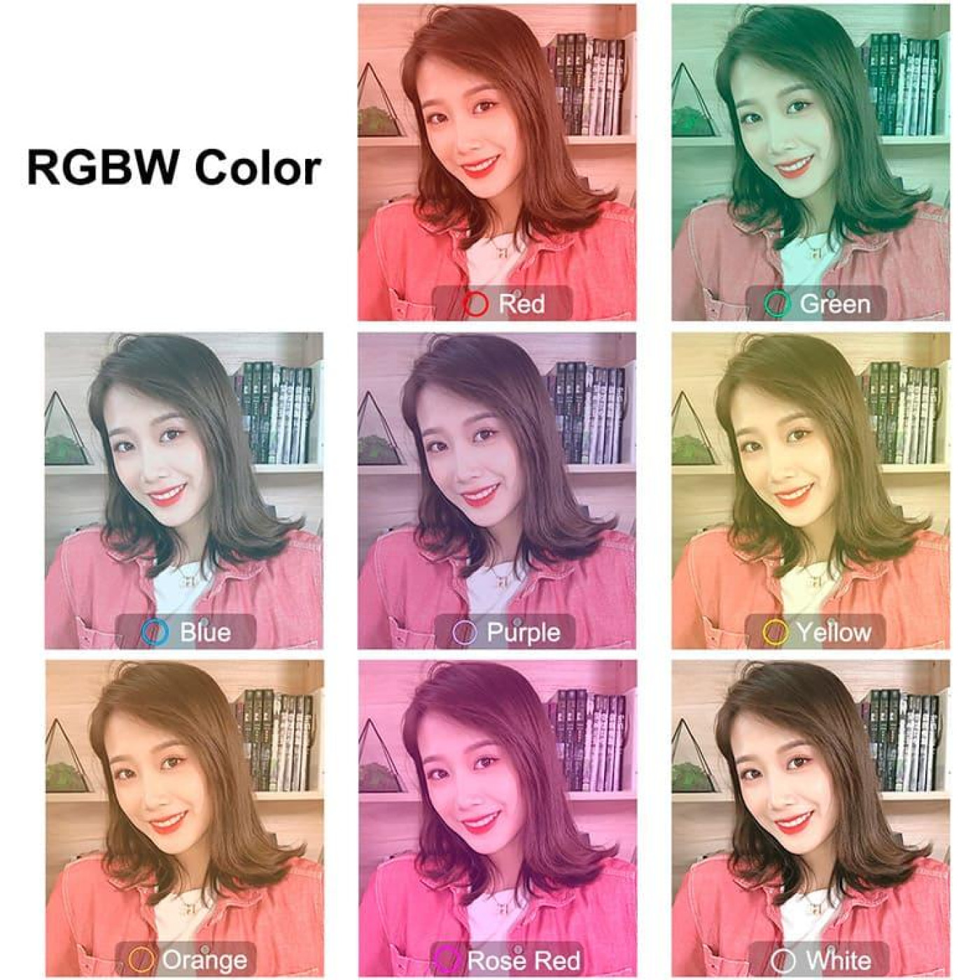 Кільцева USB RGBW LED лампа Puluz PKT3049B 4.7