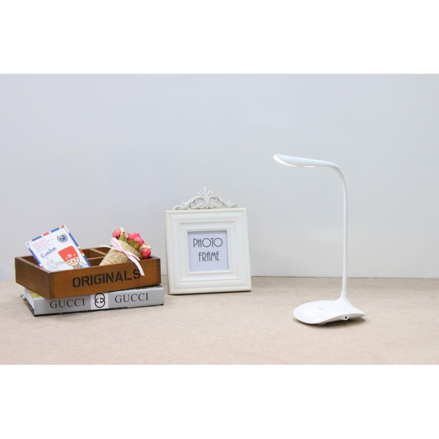 Настольная лампа ColorWay LED лампа Portable & Flexible з вбудованим акумулятором White (CW-DL06FPB-W_OEM)