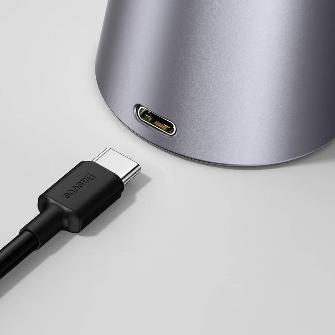 Настільна лампа Baseus Smart Eye Series Charging Folding (Smart Light) gray DGZG-0G (DGZG-0G)