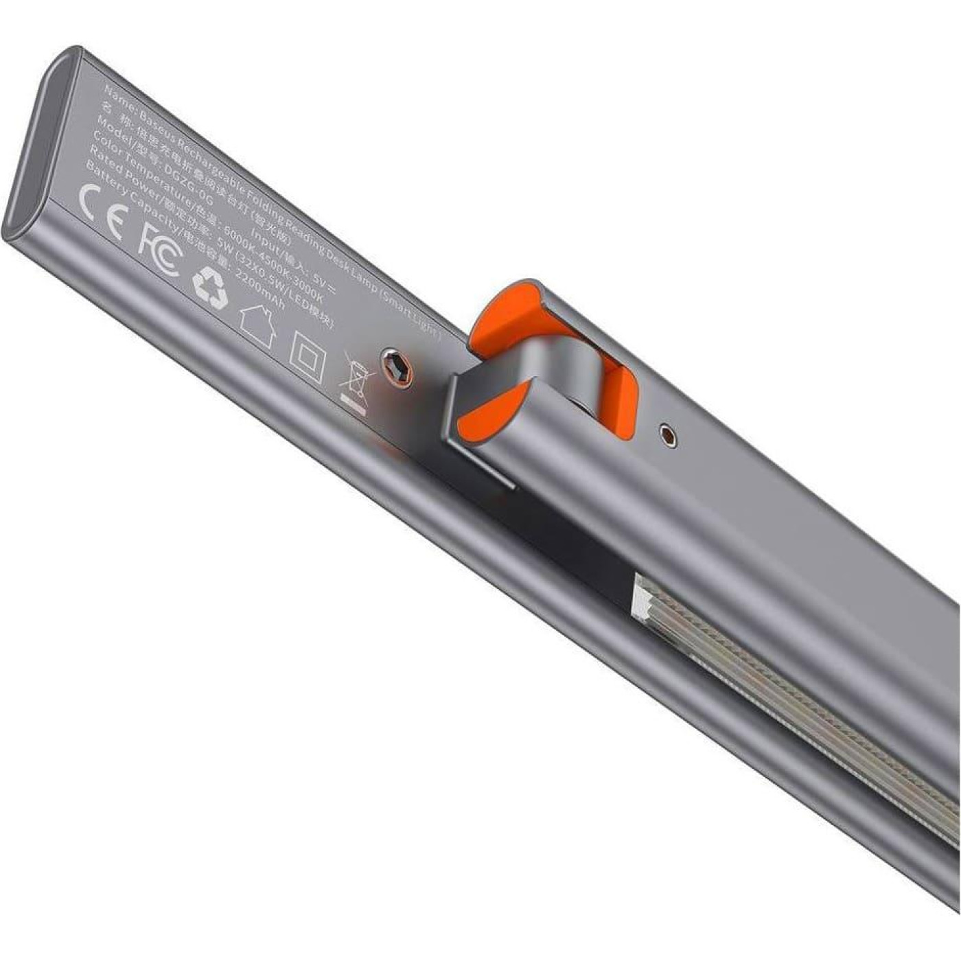 Настільна лампа Baseus Smart Eye Series Charging Folding (Smart Light) gray DGZG-0G (DGZG-0G)