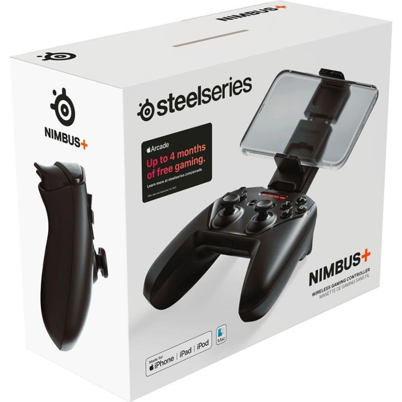 Геймпад SteelSeries Nimbus+ для Apple Black (69089)