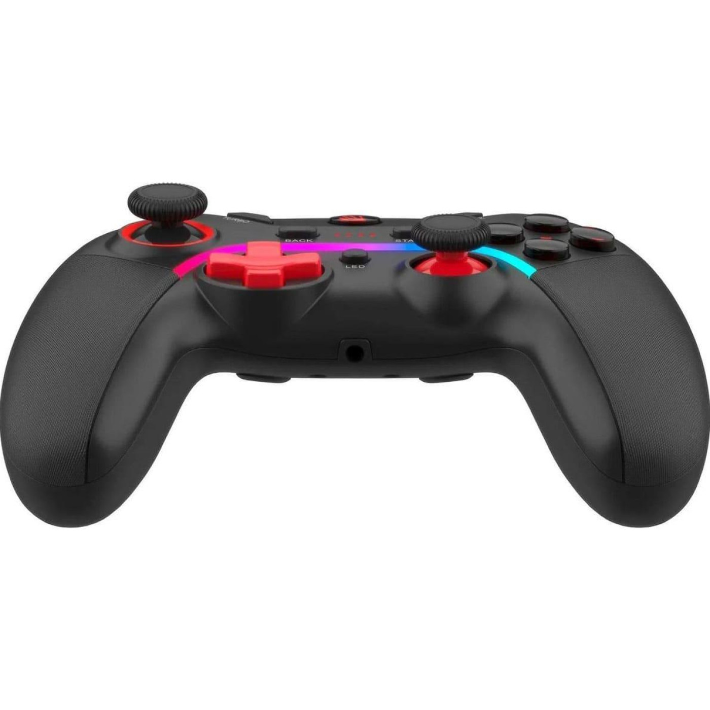 Геймпад A4Tech GPW70 ъBloodyъ, Black/Red, беспроводной (USB 2.4GHz), для ПК / PS3 / Switch / Android, двойная вибрация, 600 mAh