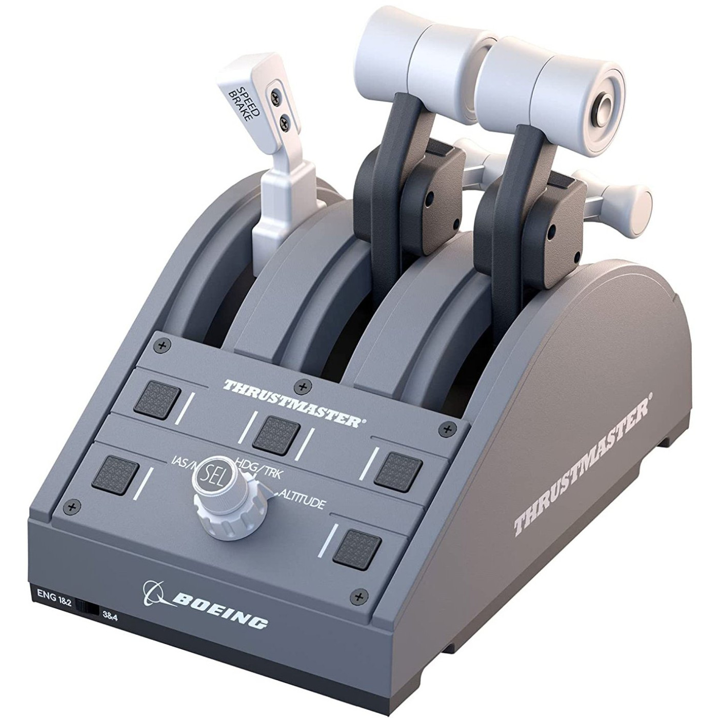 Джойстик з важелем керування двигуном Thrustmaster TCA Yoke Boeing Edition (4460210)