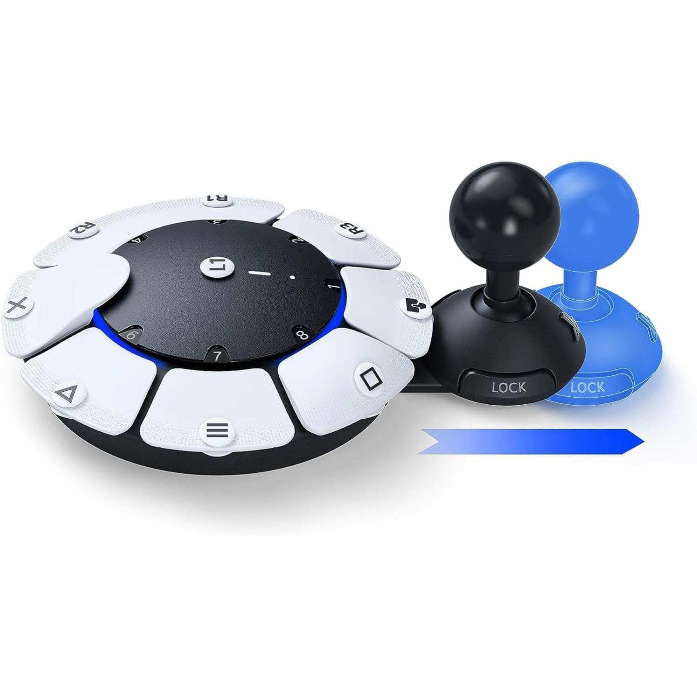 Геймпад Sony Access Controller BT For PS5 White (1000038412)