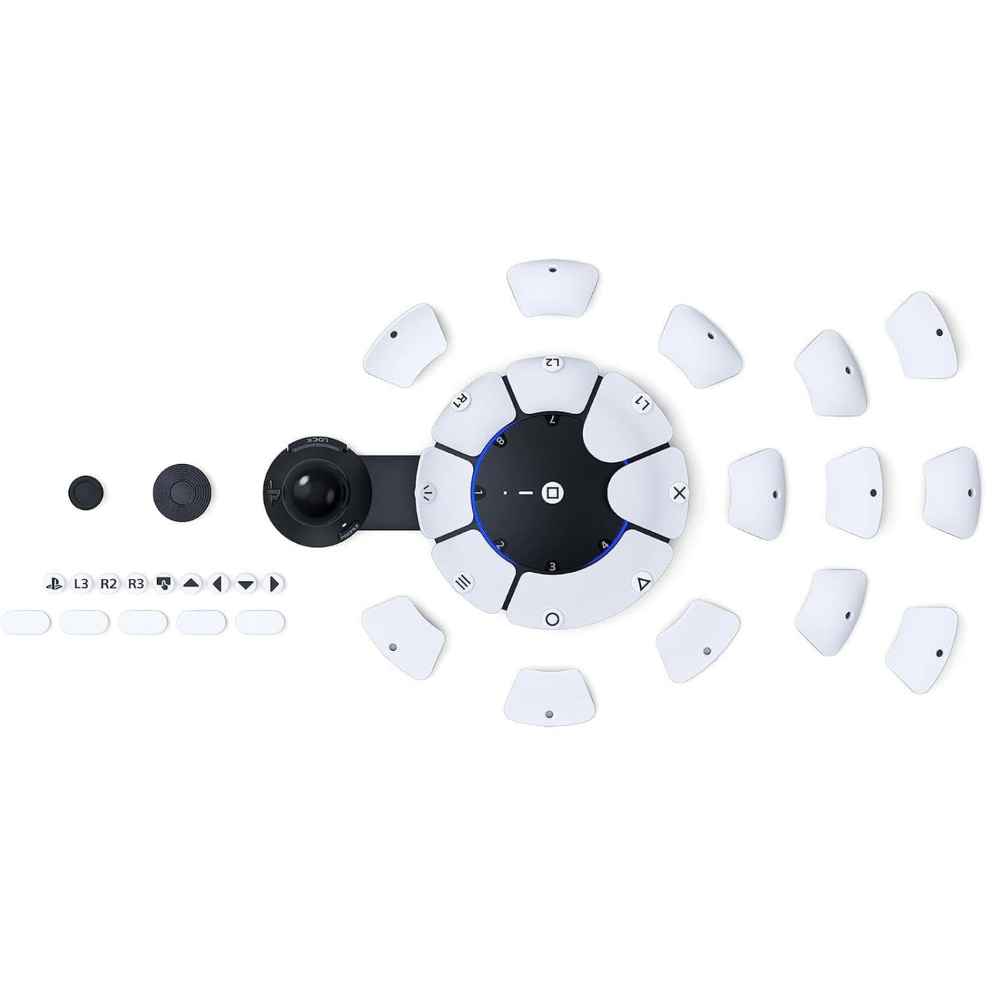 Геймпад Sony Access Controller BT For PS5 White (1000038412)