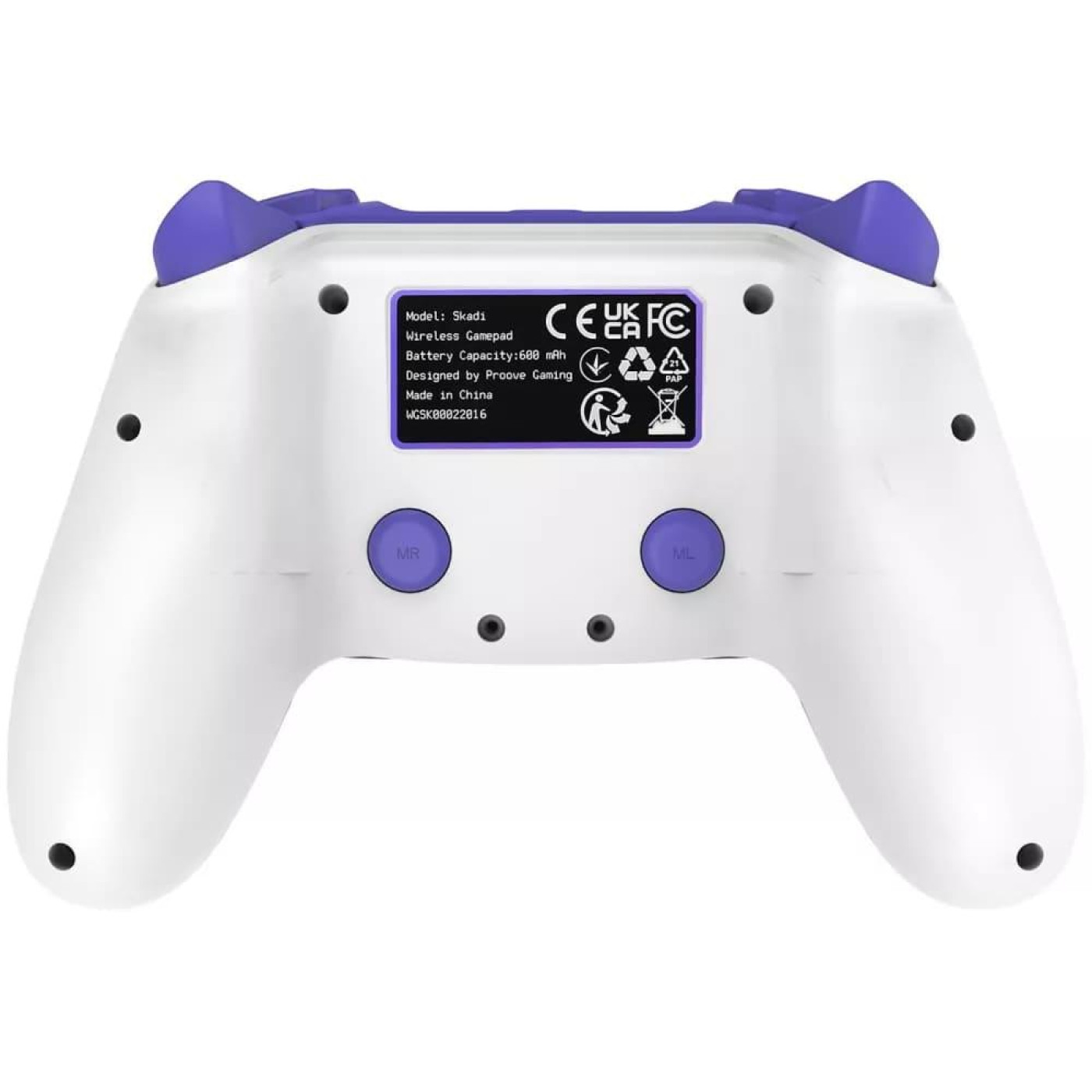 Геймпад Proove Gaming Skadi White Purple (WGSK00022016)