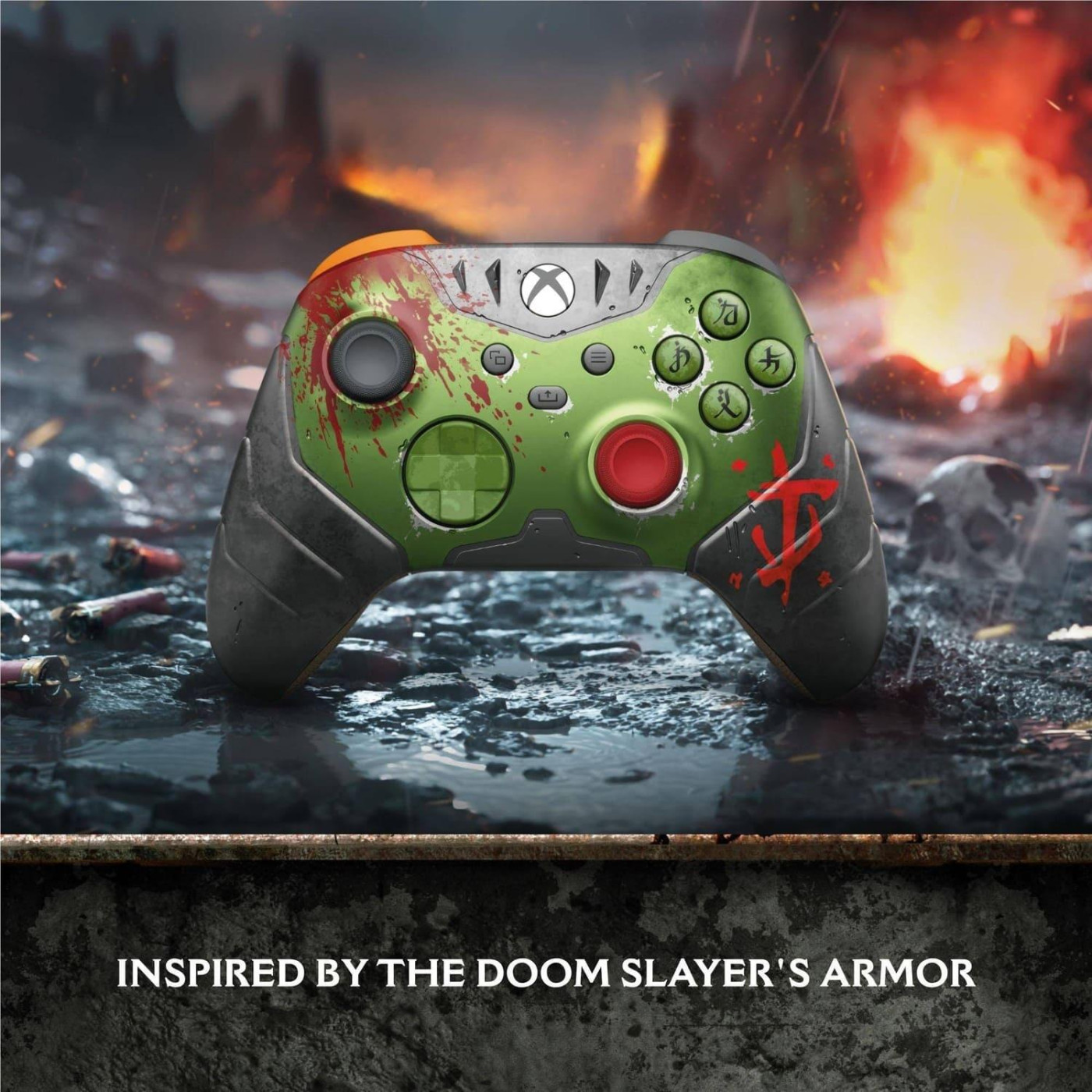 Геймпад Microsoft Xbox Wireless DOOM: The Dark Ages Limited Edition (196388431656)