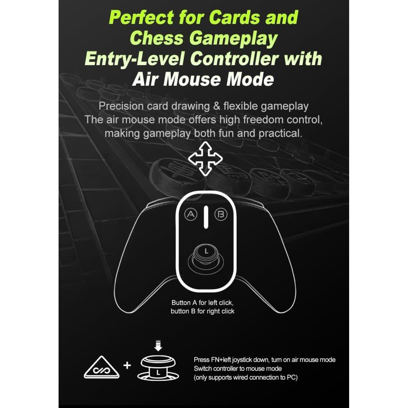 Геймпад PXN P5 Wireless (6948052903655) Black (G-000003838)