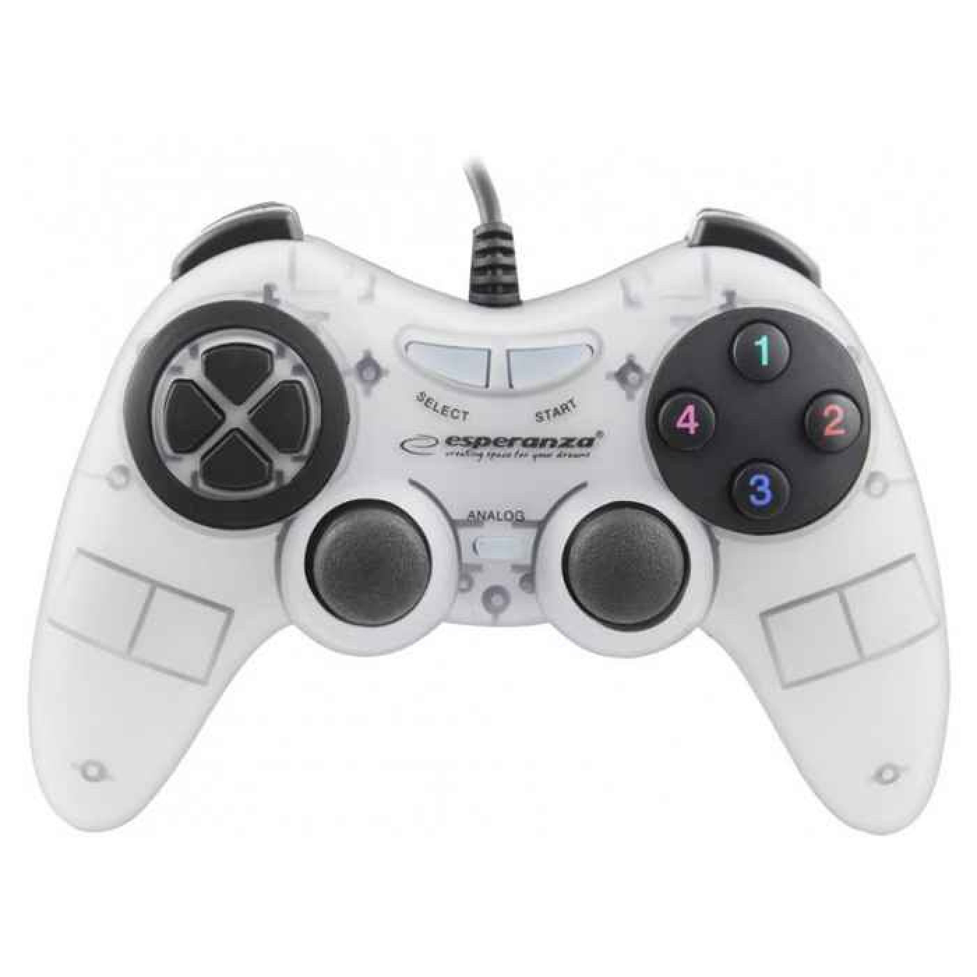 Геймпад Esperanza Fighter White (EGG105W) USB