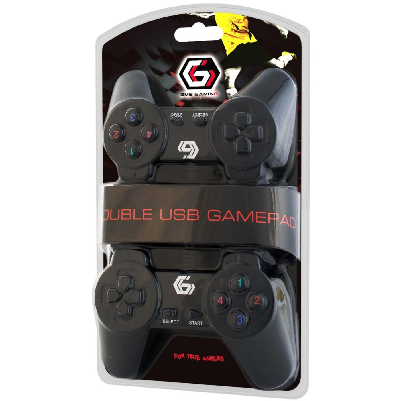 Геймпад Gembird JPD-UB2-01 USB Black