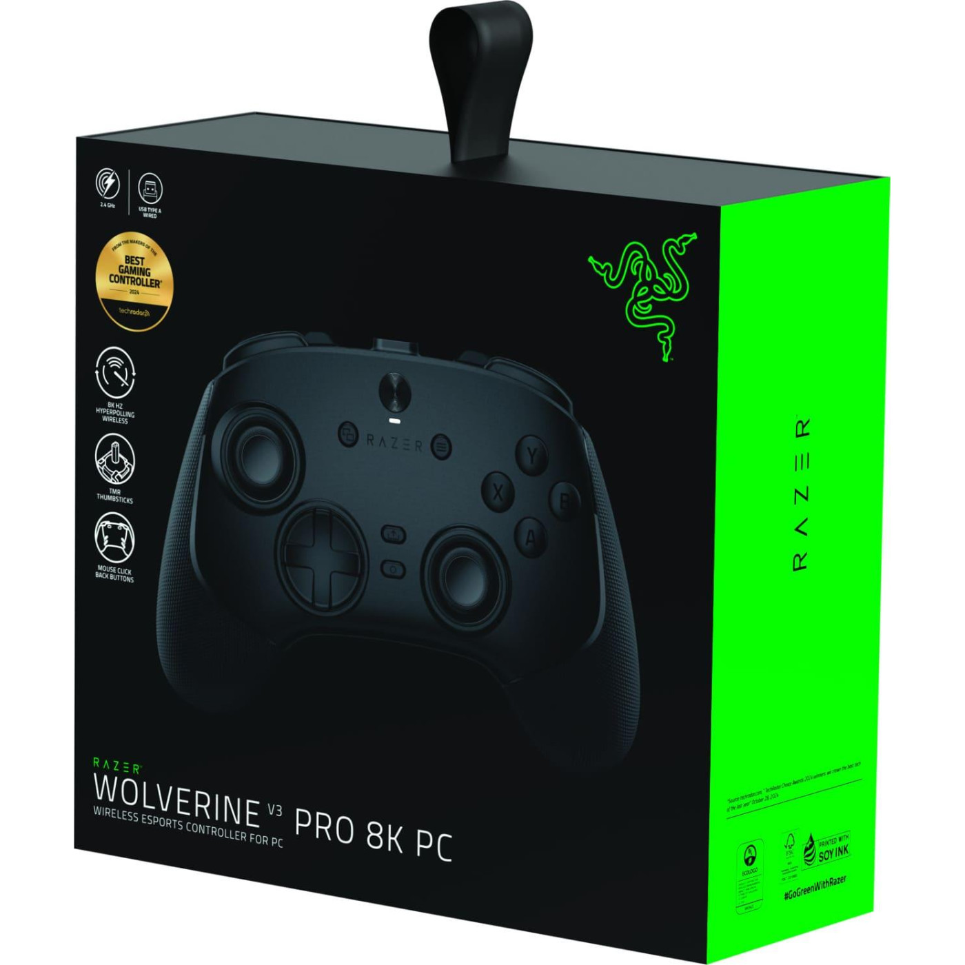 Геймпад Razer Wolverine V3 PRO 8K PC Black (RZ06-05540100-R3M1)