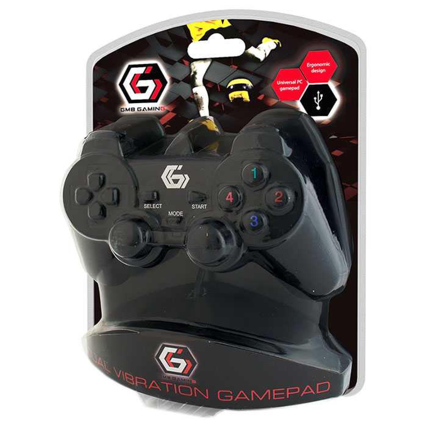 Геймпад Gembird JPD-UDV-01 USB Black