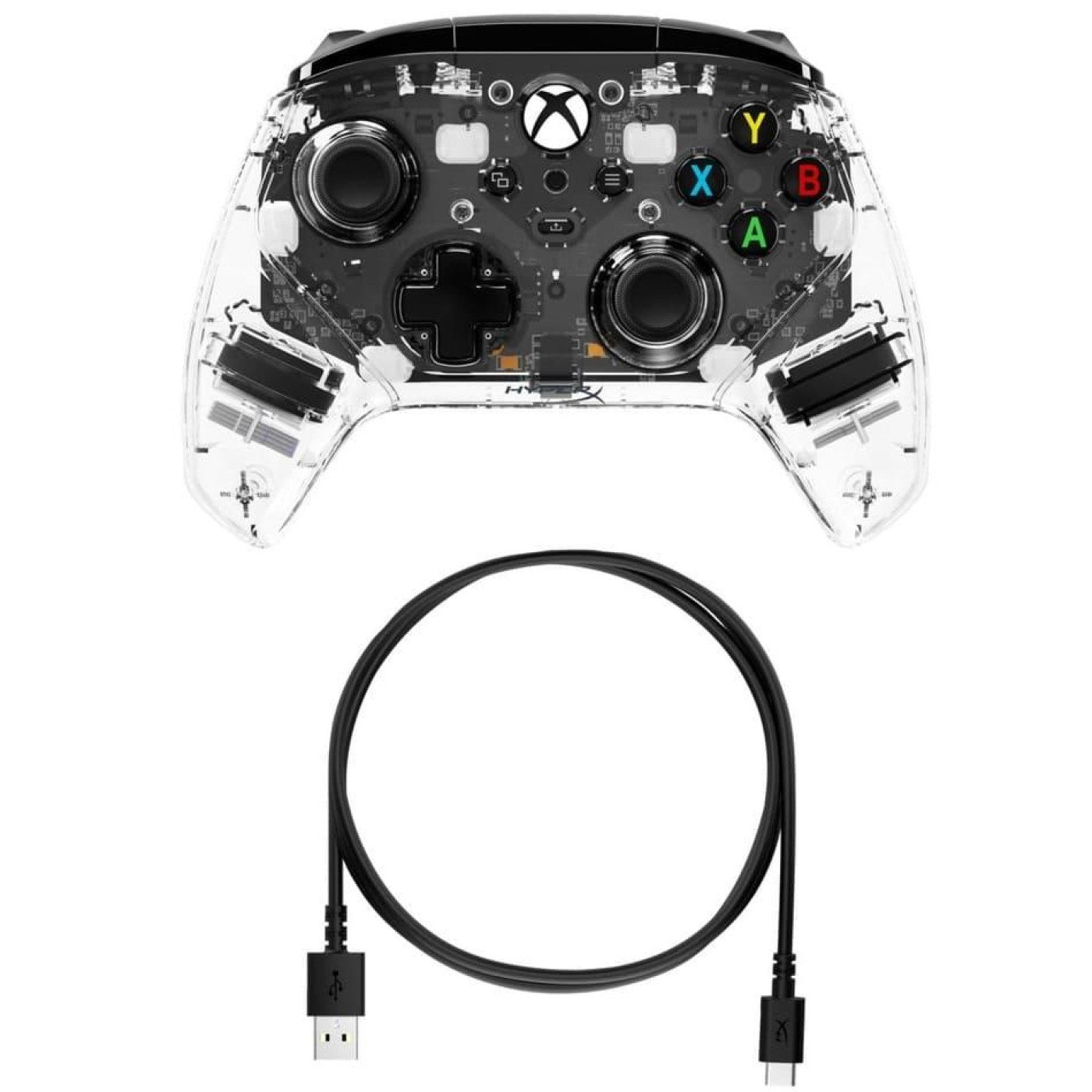 Геймпад HyperX Clutch Gladiate RGB for PC/Xbox Clear (7D6H2AA)